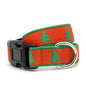 Shimmering Spruce Dog Dog Collar – Red, Sizes XS–XL
