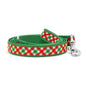Yuletide Check Dog Leash – Red/Green, Sizes S, L
