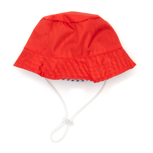 Seattle Rain Dog Hat – Polyester, Pink, Red & Yellow, Sizes S–XL