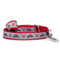Ohio State Athletic O Paw Print Dog Leash – Scarlet & Gray, Sizes S, L