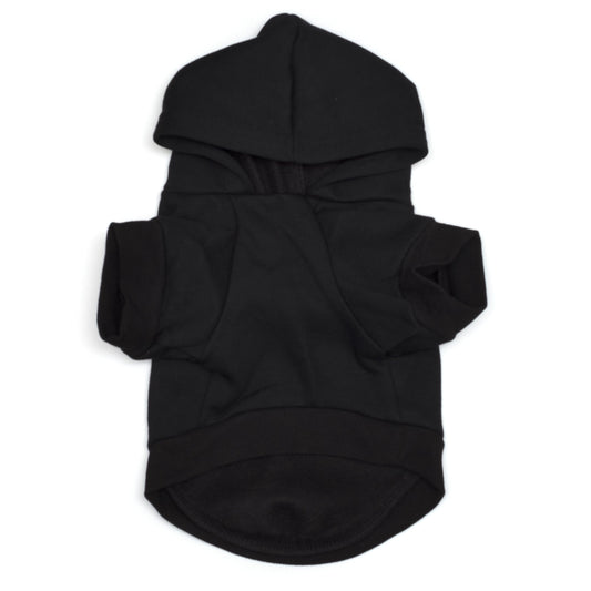 Ohio State O-H-I-O Silhouette Dog Hoodie – Cotton, Black, Sizes XS–XXL