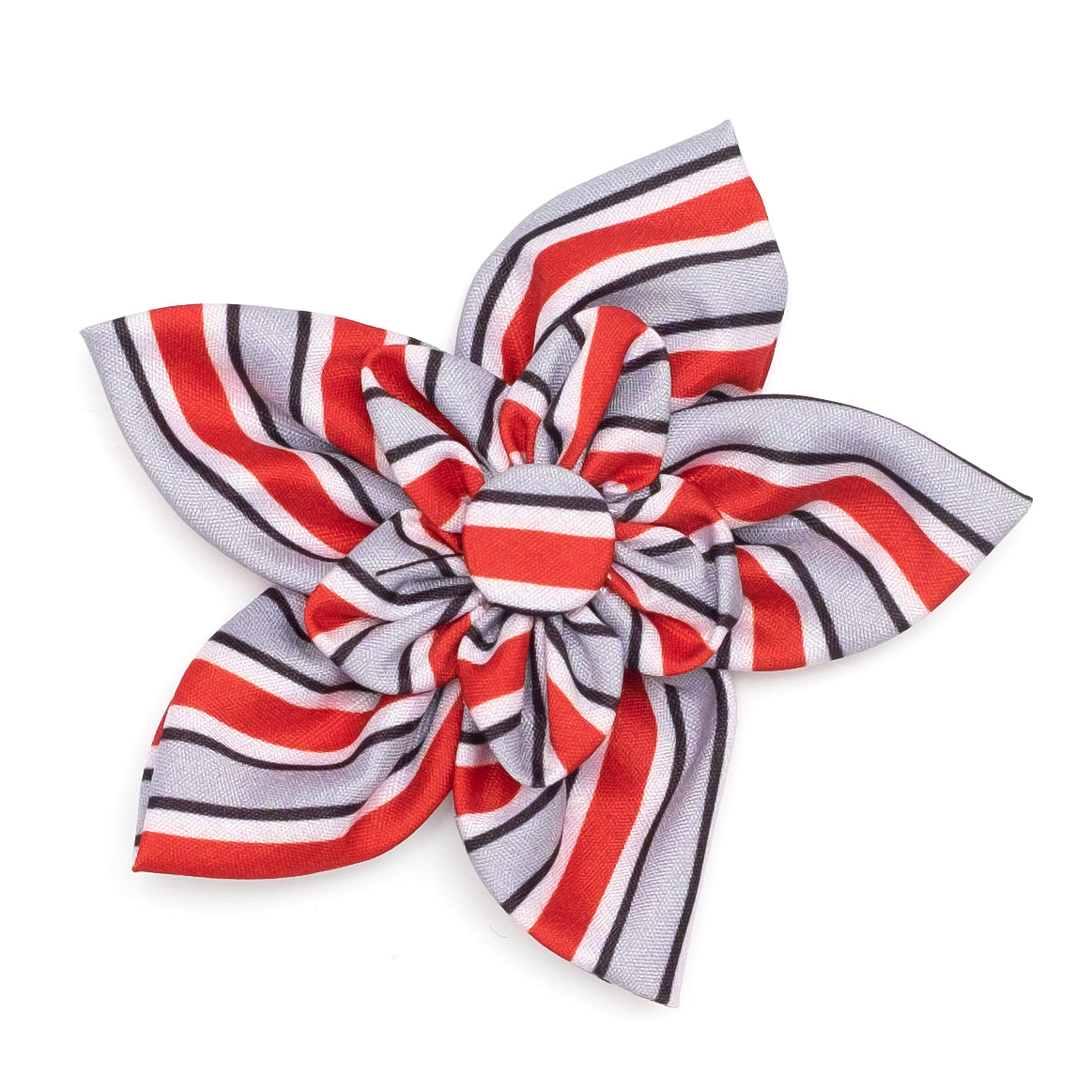 Ohio State Helmet Stripe Dog Flower – Polyester, Gray, Sizes S, L