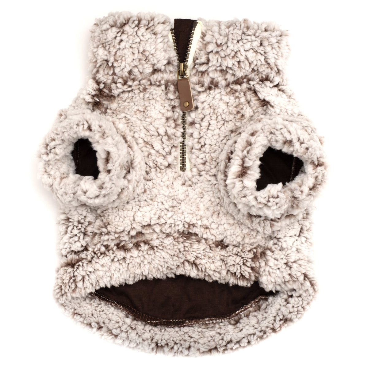 Wubby Fleece Quarter Zip Dog Sweater – Polyester, 4 colours, Sizes XS–XXL