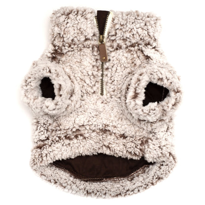 Wubby Fleece Quarter Zip Dog Sweater – Polyester, 4 colours, Sizes XS–XXL