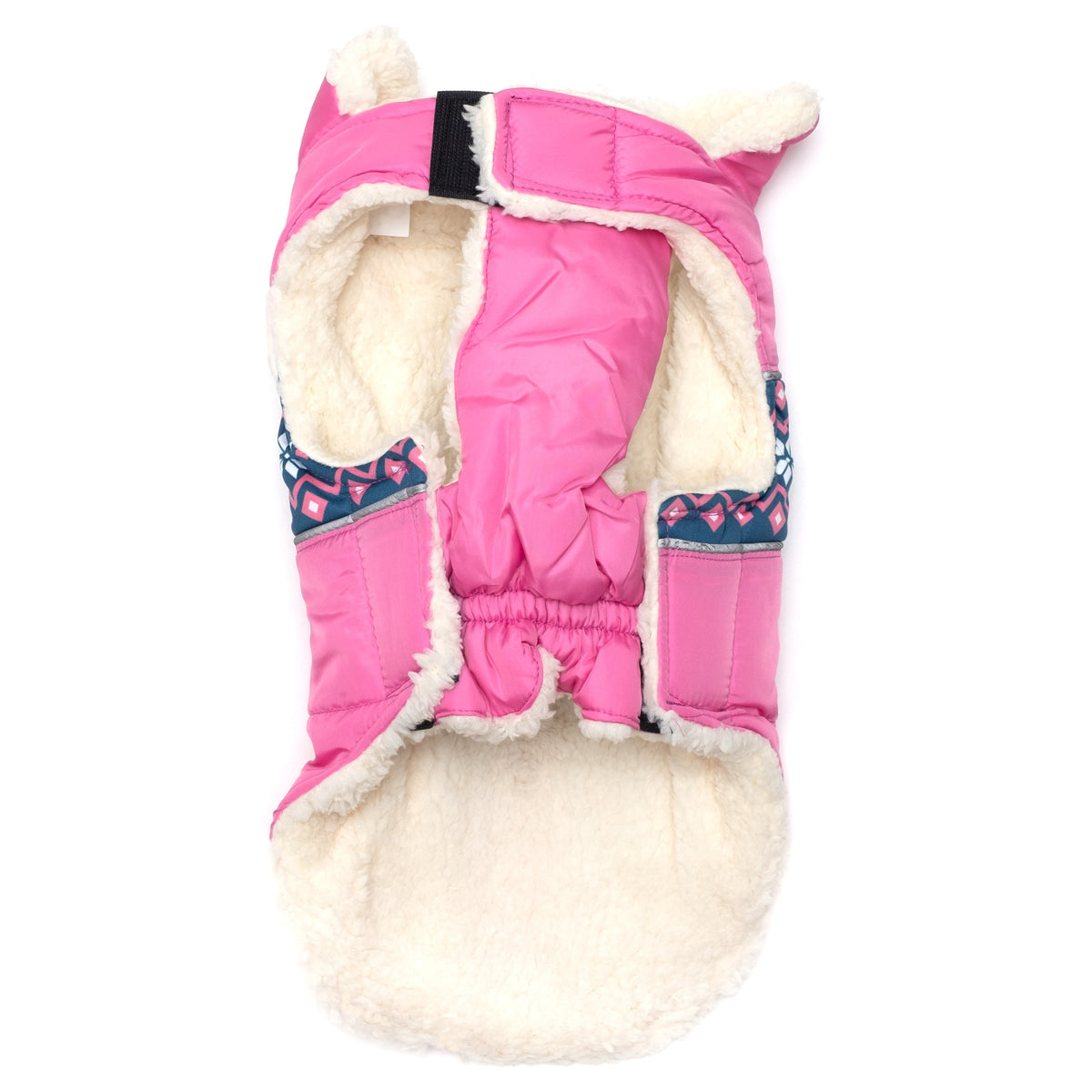 Aspen Dog Puffer Jacket, pink, product view 2