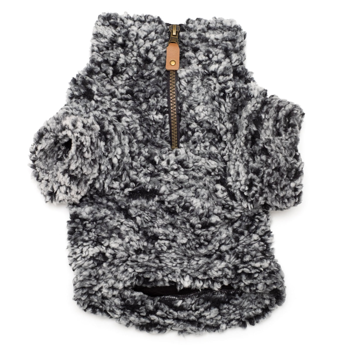 Ohio State Wubby Fleece Dog Sweater – Polyester, Black, Sizes XS–XXL