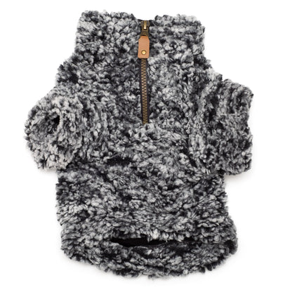 Ohio State Wubby Fleece Dog Sweater – Polyester, Black, Sizes XS–XXL