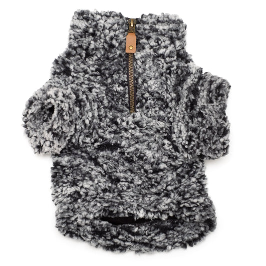 Ohio State Wubby Fleece Dog Sweater – Polyester, Black, Sizes XS–XXL