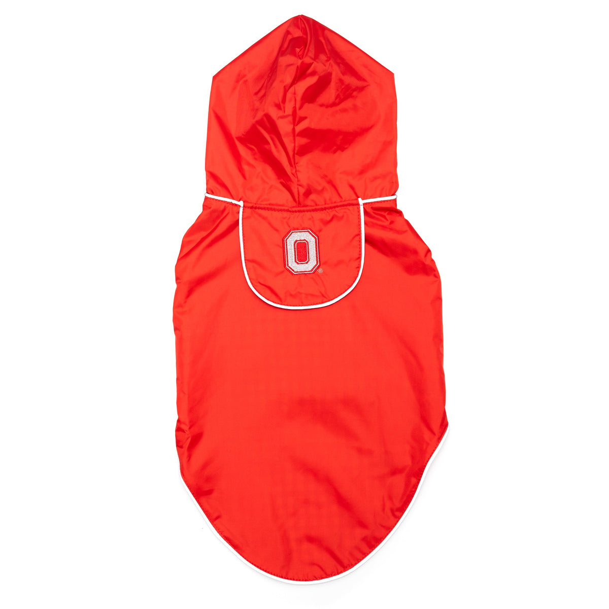 Ohio State Dog Jacket – Polyester, Scarlet, Sizes XS–XXL