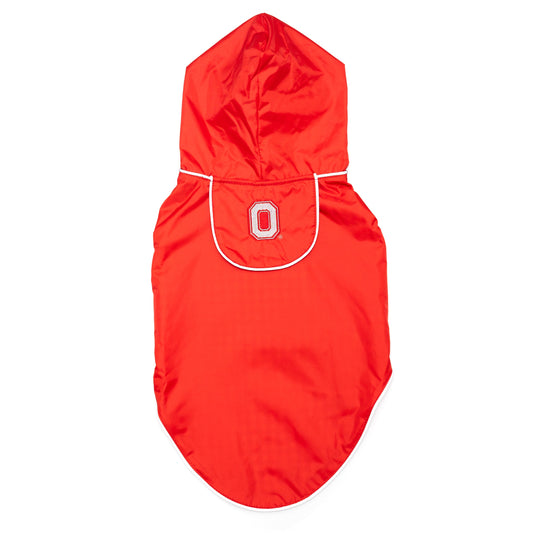 Ohio State Dog Jacket – Polyester, Scarlet, Sizes XS–XXL