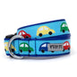 Beep Beep Dog Collar – Blue, Sizes XS–XL