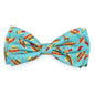 Cinco de Mayo Dog Bow Tie – Polyester, Turquoise, Sizes S, L