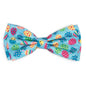 Easter Eggs Dog Bow Tie – Polyester, Blue, Sizes S, L