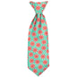 Peppermints Dog Neck Tie – Polyester, Green, Sizes S, L