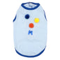 Birthday Dog Tank Top – Cotton, Blue & Pink, Sizes XS–XXL