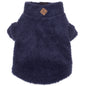Solid Fleece Quarter Zip Dog Sweater – Polyester, 7 colours, Sizes XS–XXL
