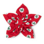 Ohio State Tossed Decals Dog Flower – Polyester, Scarlet, Sizes S, L