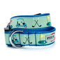 Golf Dog Collar – Green & Pink, Sizes XS–XL
