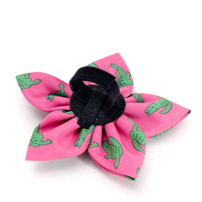 Al the Gator Dog Flower – Polyester, Pink, Sizes S, L