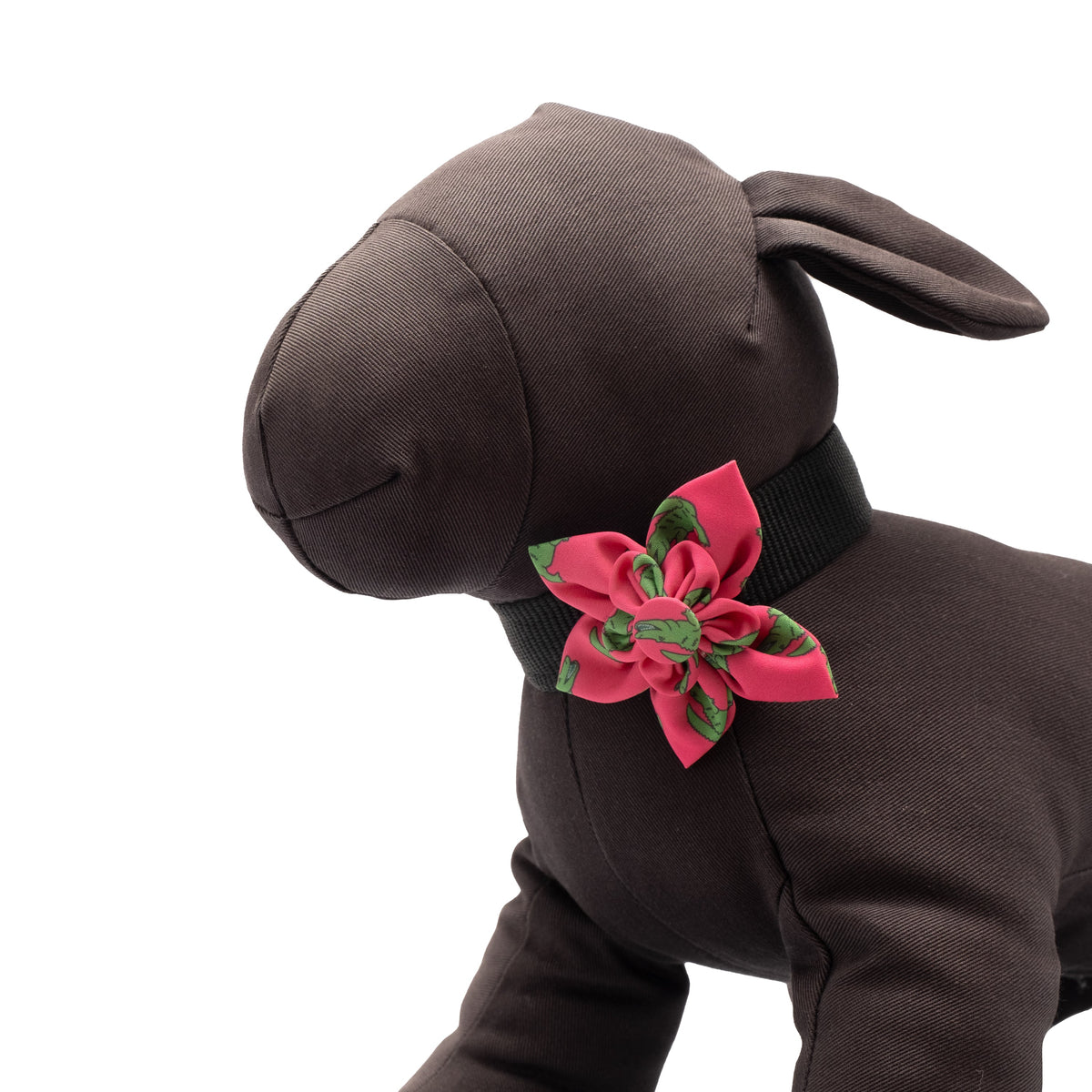 Al the Gator Dog Flower – Polyester, Pink, Sizes S, L