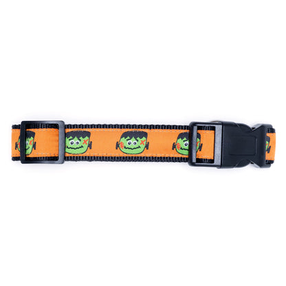 Frank Dog Collar – Orange, Sizes S–XL