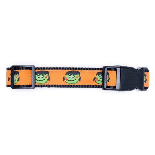 Frank Dog Collar – Orange, Sizes S–XL