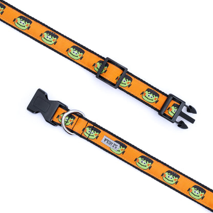 Frank Dog Collar – Orange, Sizes S–XL