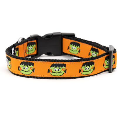 Frank Dog Collar – Orange, Sizes S–XL