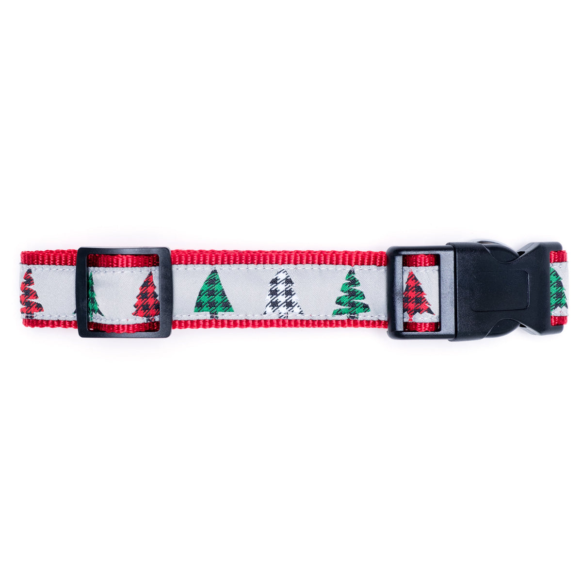 Woodlands Dog Collar – Gray, Sizes XS–XL