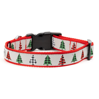 Woodlands Dog Collar – Gray, Sizes XS–XL