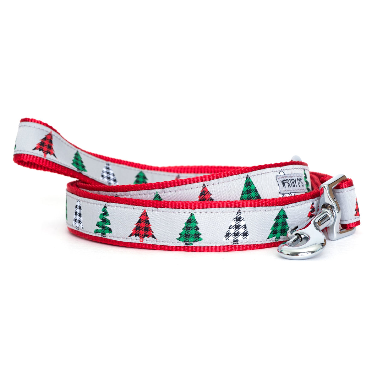 Woodlands Dog Leash – Gray, Sizes S, L