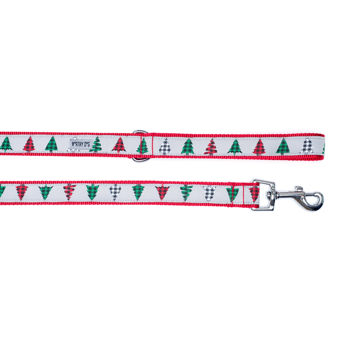 Woodlands Dog Leash – Gray, Sizes S, L