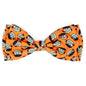 Frank Dog Bow Tie – Polyester, Orange, Sizes S, L