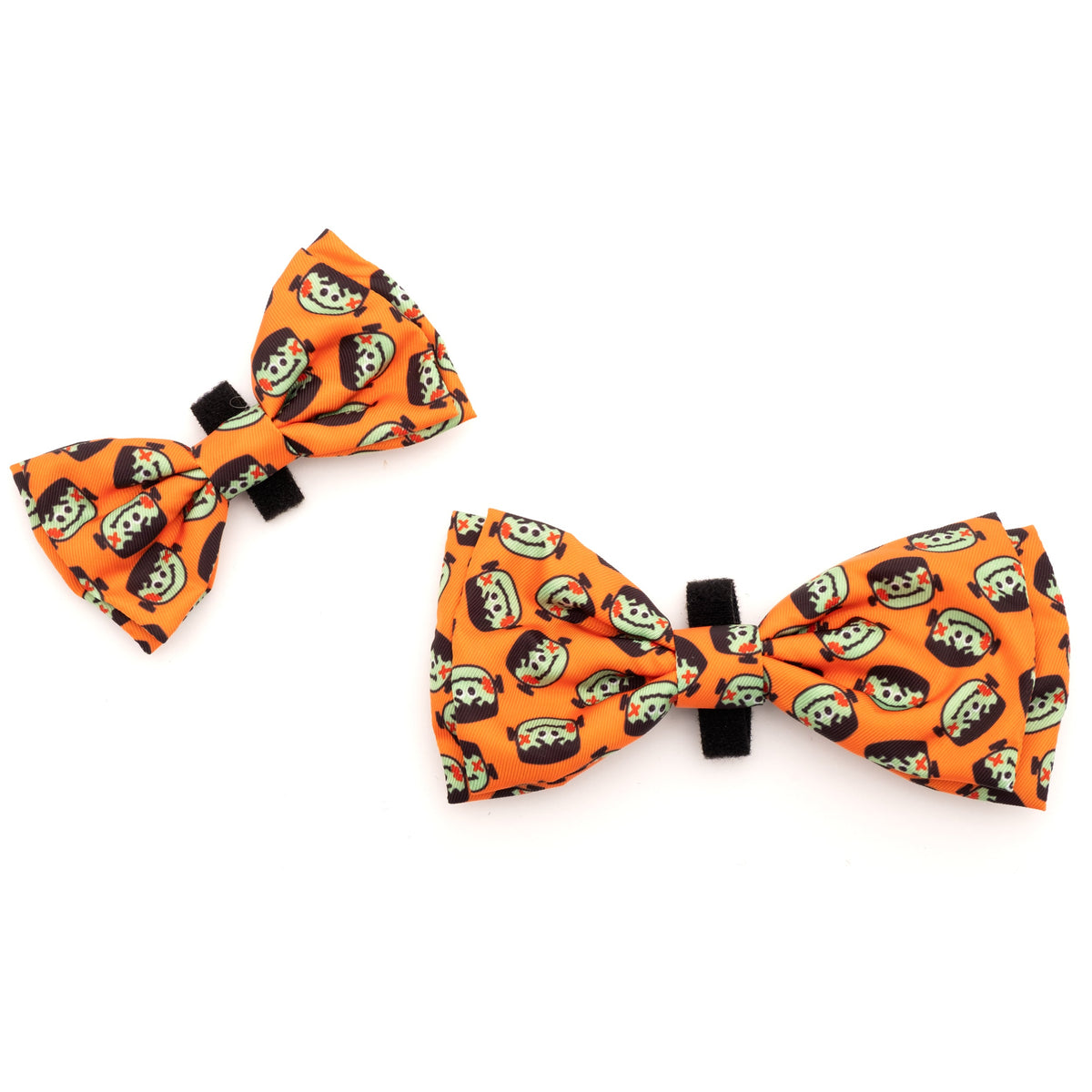 Frank Dog Bow Tie – Polyester, Orange, Sizes S, L