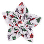 Woodlands Dog Flower – Polyester, Gray, Sizes S, L