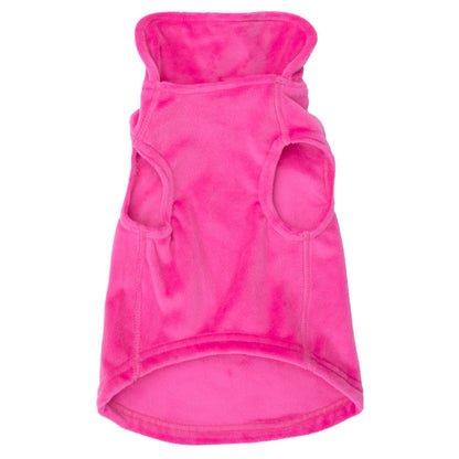 Brighton Cozy Pullover Dog Tank Top – Polyester, Royal, Pink & Red, Sizes XS–XXL