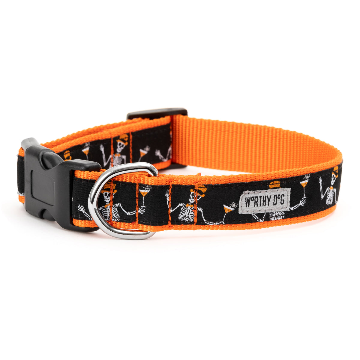 BOOS! Dog Collar – Black, Sizes S–XL