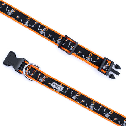 BOOS! Dog Collar – Black, Sizes S–XL
