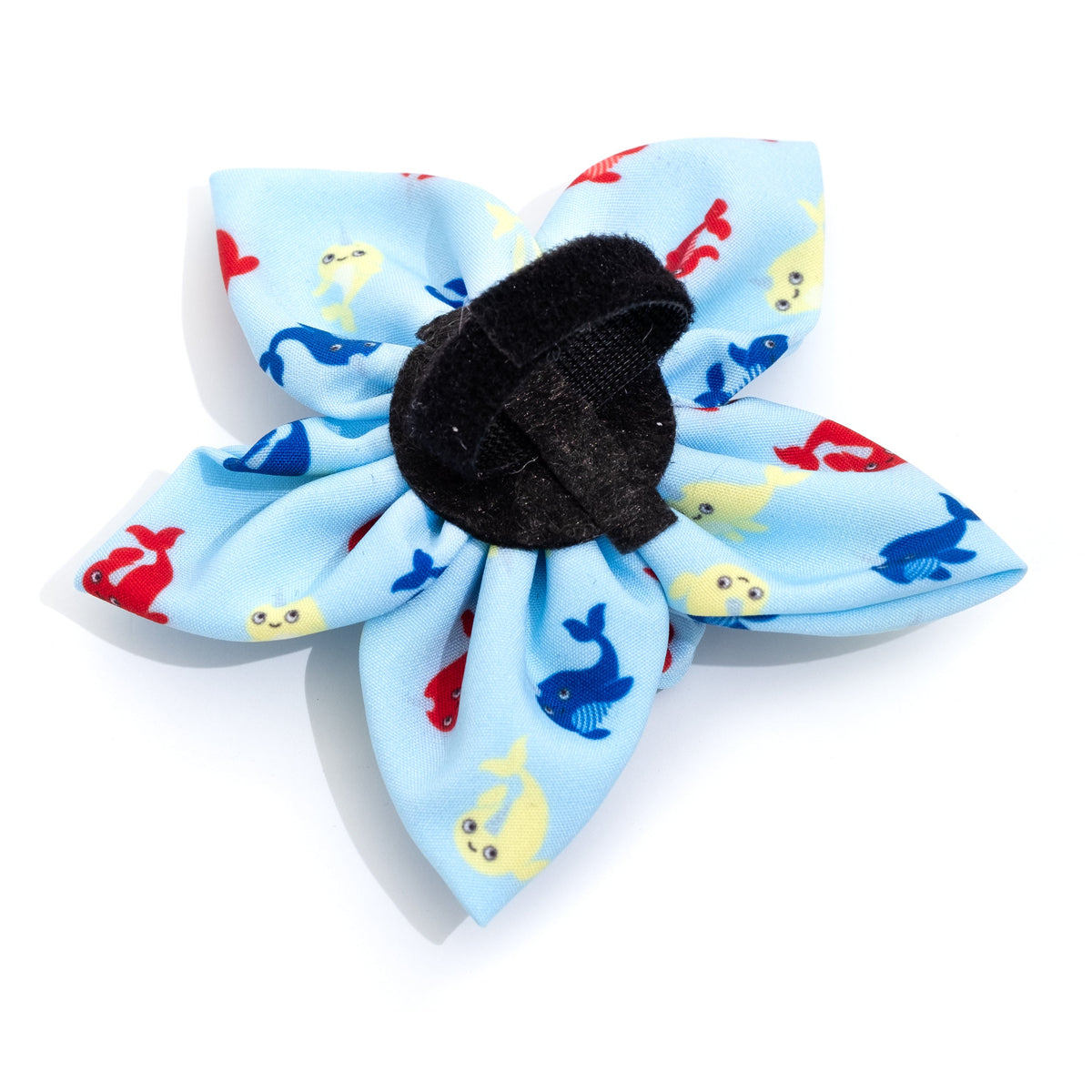 Narwhals Dog Flower – Polyester, Blue, Sizes S, L