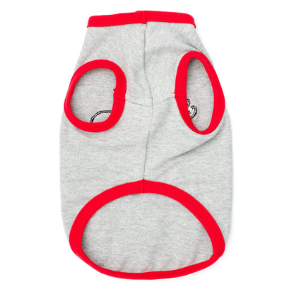 Buffalo Moose Dog Tank Top – Cotton, Gray, Sizes XS–XXL