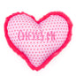 Chews Me Heart Dog Toy – Pink, Sizes S, L
