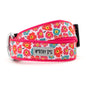 Fleurs Dog Collar – Yellow & Pink, Sizes XS–XL