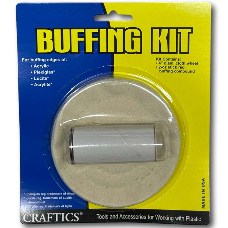 Fish Acrylic - Acrylic Buffing Kit with Polish - Construction & Repair
