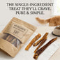 Beef Aorta Chews 5 Pack Dog Treat – Crunchy Single Ingredient Chew