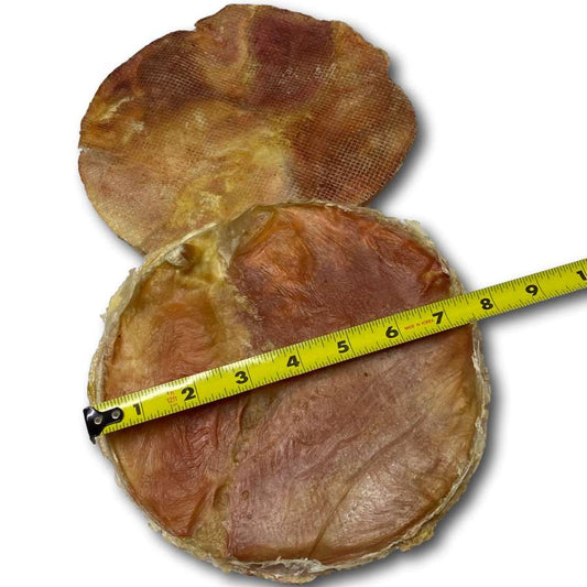 Dog Treat - Beef Bladder Disks 7.5"