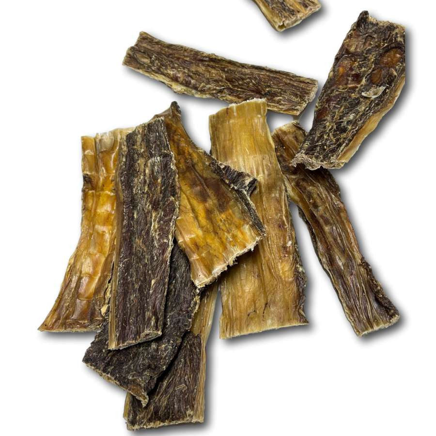 Dog Treat - Beef Esophagus Chips 3" - 6"-8oz