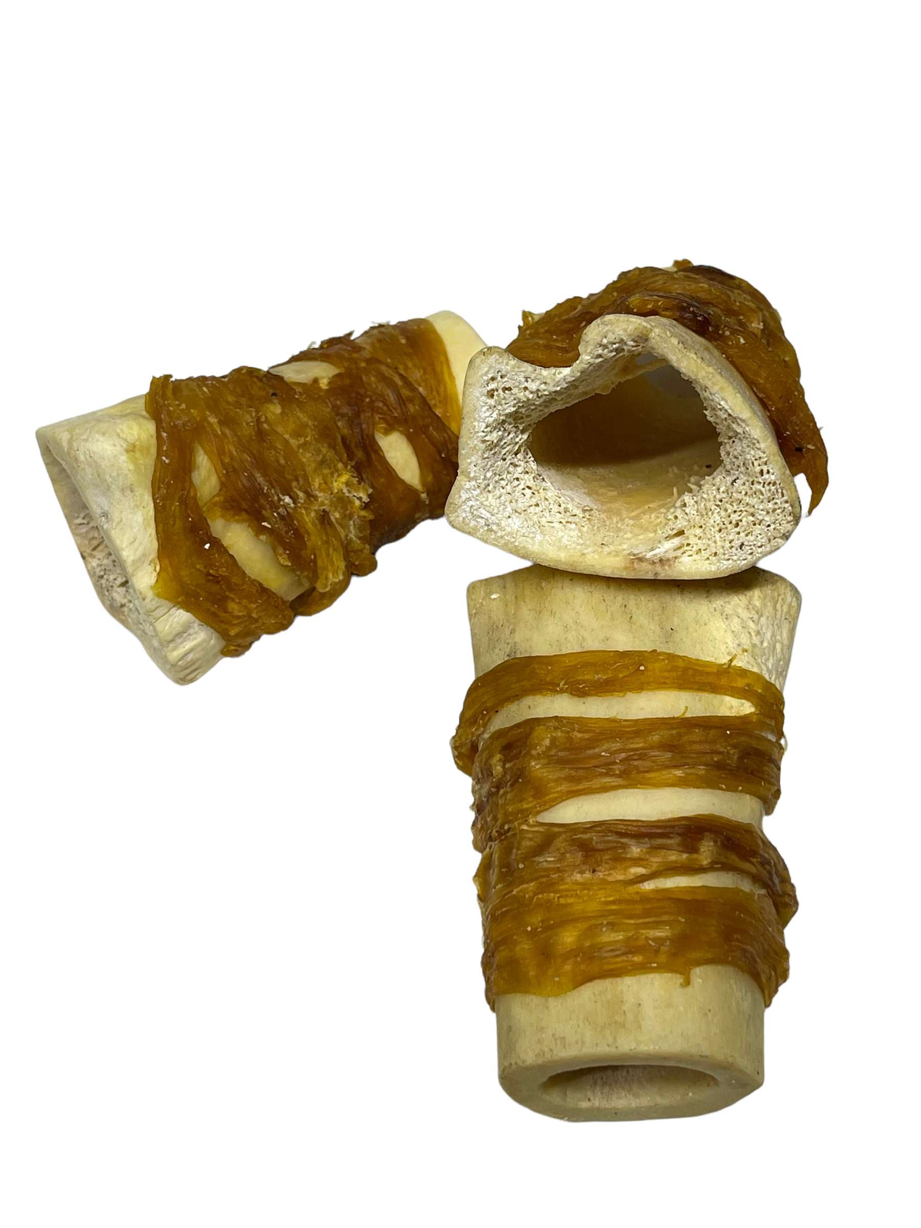 Dog Treat - Buffalo Bones Steak Wrapped- 3pk