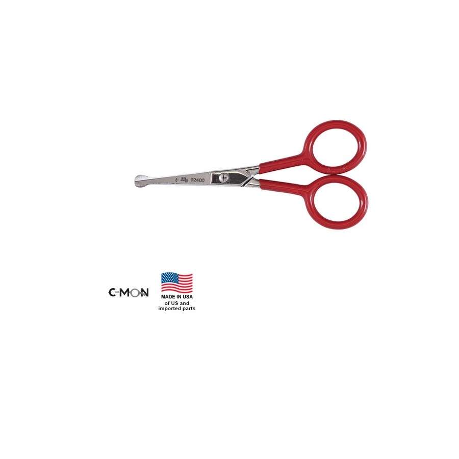 C-MON 4.25" Safety Tip Scissors - Dog Grooming