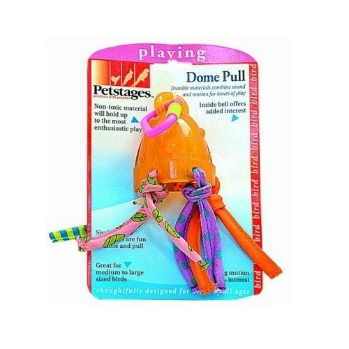 Bird Toys - Petstages Dome Pull - Bird Toys