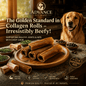 Beef Collagen Rolls 5 Pack Dog Treat – 6 Inch Long Lasting Chew